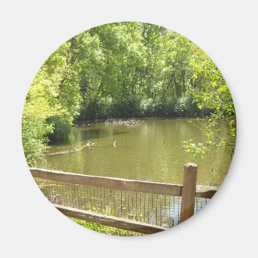 malerische Brücke Magnet (Vorne)