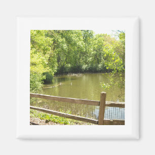 malerische Brücke Magnet