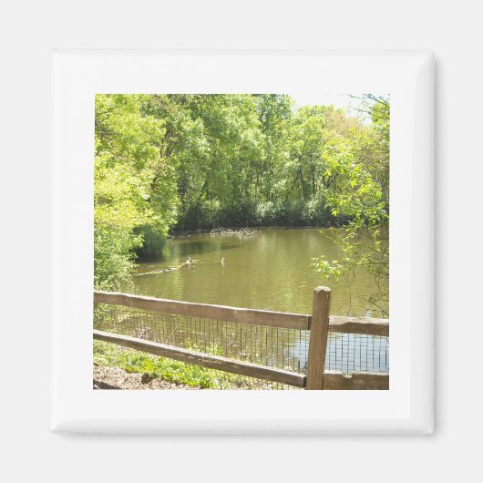 malerische Brücke Magnet (Vorne)