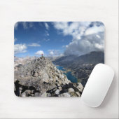 Malerische Dame über den Rae Seen - John Muir Trai Mousepad (Mit Mouse)