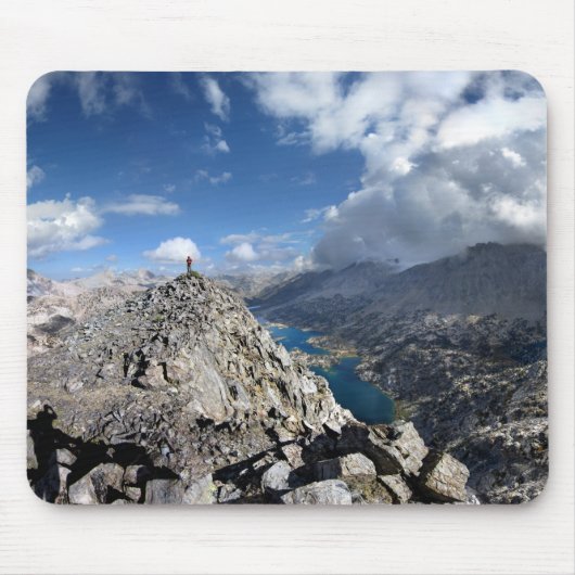 Malerische Dame über den Rae Seen - John Muir Trai Mousepad (Vorne)