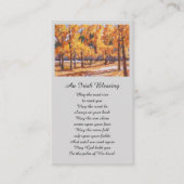 Malerische Erinnerung Sympathiekarte Visitenkarte (Vorderseite)