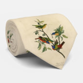 Malerische Finch (Jagd) Audubons Vögel von Amerika Krawatte (Gerollt)