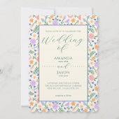 Malerische Folklorekunst Einladung (Vorderseite)