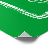 Malerische Fußballkenntnisse motivierend Poster (Ecke)