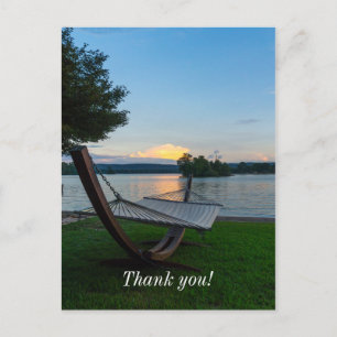 Malerische Hängematte Postkarte