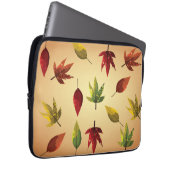 Malerische Herbstblätter Laptopschutzhülle (Vorne Rechts)