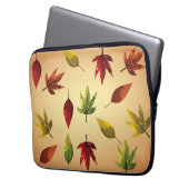 Malerische Herbstblätter Laptopschutzhülle (Vorderseite Links)