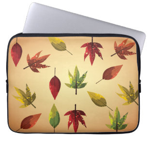 Malerische Herbstblätter Laptopschutzhülle