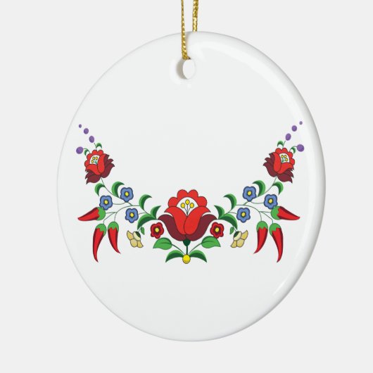 Malerische Keramik Keramik Ornament (Links)