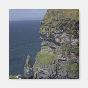 Malerische Klippen von Moher und O'Briens Turm Magnet