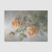 Malerische Korallenrose Decoupage Seidenpapier (Vorderseite)