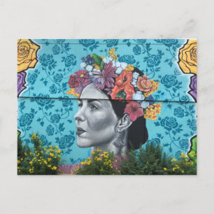 Malerische Kunst in San Antonio Postkarte