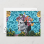 Malerische Kunst in San Antonio Postkarte (Vorne/Hinten)