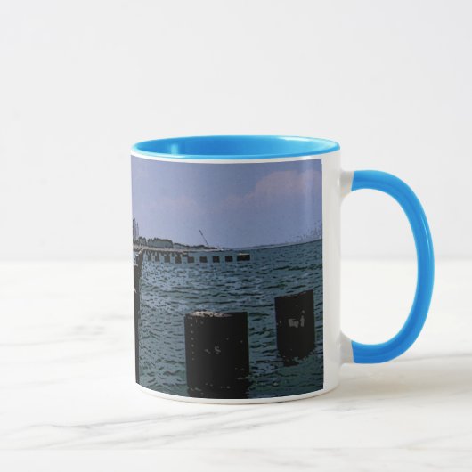 Malerische Lake Michigan Shores Tasse (Rechts)