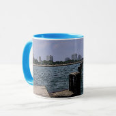 Malerische Lake Michigan Shores Tasse (Vorderseite Links)