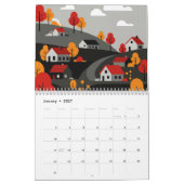 Malerische ländliche Landschaft Kalender (Jan 2027)