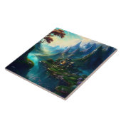 Malerische Landschaft 1 Fliese (Seite)