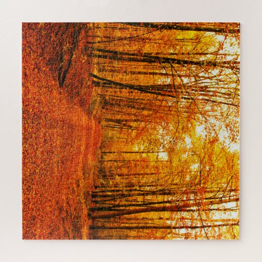 Malerische Landschaft des Herbstes Puzzle (Horizontal)