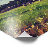 Malerische Landschaft Fotodruck (Ecke)