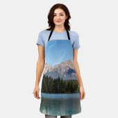 Malerische Landschaft, kanadische Pyramide Schürze (Getragen)