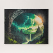 Malerische Landschaft Puzzle (Horizontal)