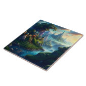 Malerische Landschaft Zwei Fliese (Seite)