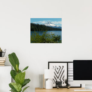 Malerische Mount Hood Landschaft Poster