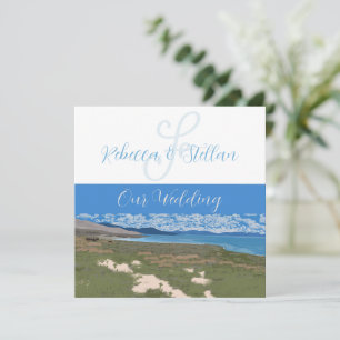 Malerische Painted Desert Hochzeitseinladung Einladung