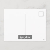 Malerische Pilze im Dschungel Personalisiert Feiertagspostkarte (Rückseite)