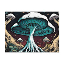 Malerische Pilze im Dschungel Personalisiert