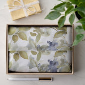 Malerische Rose und Blume Seidenpapier (Geschenk)