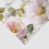 Malerische Rose und Blume Seidenpapier (Ausschnitt)