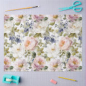 Malerische Rose und Blume Seidenpapier (Basteln)