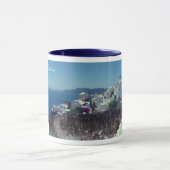 Malerische Santorini Kaffee-Tasse Tasse (Zentrum)