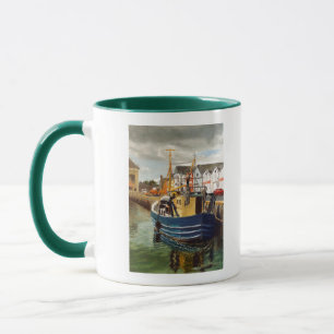 Malerische Stadt Galway Irland Fischerboot Tasse