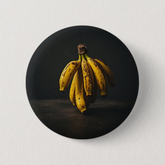 Malerische stehende Bananen Button