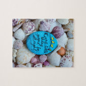 Malerische Strandgesteine, Muscheln Puzzle (Horizontal)