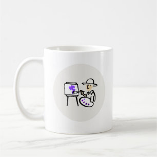Malerische Tasse