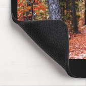 Malerische Waldspazierweg Wasserfarbengeschenke Mousepad (Ecke)