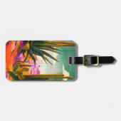 Malerische Wüste & Bergtal Gepäckanhänger (Vorderseite horizontal)