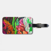 Malerische Wüste & Bergtal Gepäckanhänger (Rückseite horizontal)