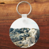 Malerische Wüstenszene 05 Schlüsselanhänger (Vorderseite)