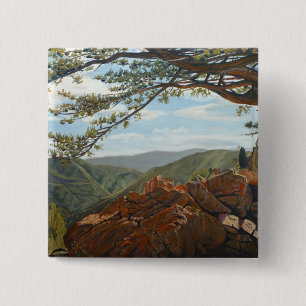 Malerischer Aussichtspunkt Mountain Pastorale Land Button