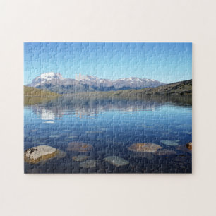 Malerischer Chile mit Wasseransicht Torres del Pai Puzzle