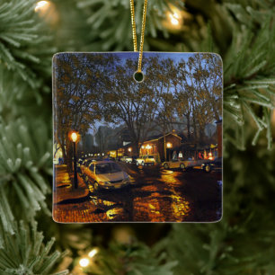 Malerischer historischer Bezirk St. Charles III Keramikornament