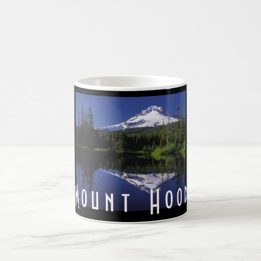 Malerischer Mount Hood Kaffeetasse (Mittel)