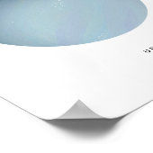 Malerischer Planet Uranus Kunstdruckerei Poster (Ecke)