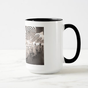 Malerischer Restaurantbalkon, Italien Tasse