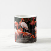 Malerischer Tropischer Flamingo Kaffeetasse (Mittel)